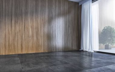 modern parlak iç mekan 3D resimleme