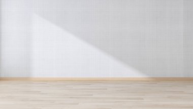 modern parlak iç mekan 3D resimleme