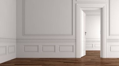 modern parlak iç mekan 3D resimleme