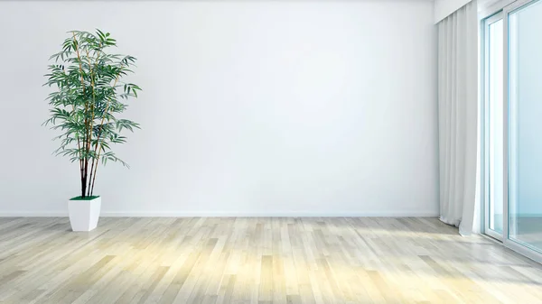 modern parlak iç mekan 3D resimleme