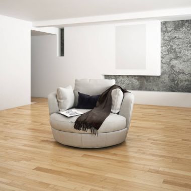 modern parlak iç mekan 3D resimleme