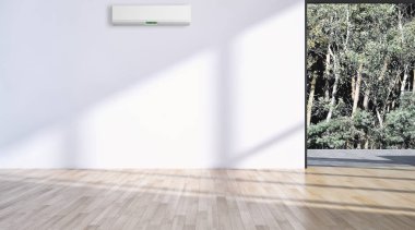 modern parlak iç mekan 3D resimleme