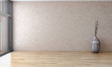 modern parlak iç mekan 3D resimleme