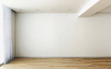 modern parlak iç mekan 3D resimleme