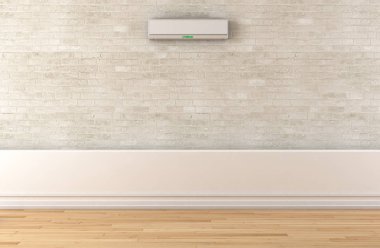 modern parlak iç mekan 3D resimleme