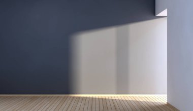 modern parlak iç mekan 3D resimleme