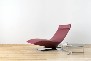 modern parlak iç mekan 3D resimleme