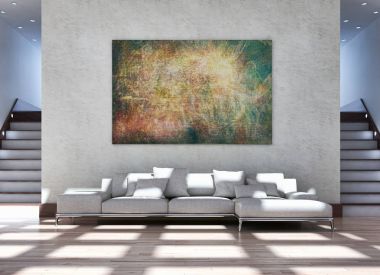 modern parlak iç mekan 3D resimleme