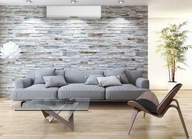 modern parlak iç mekan 3D resimleme