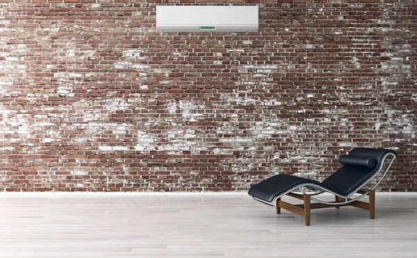 modern parlak iç mekan 3D resimleme