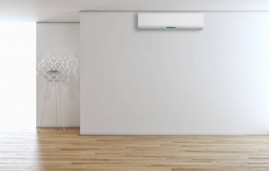 modern parlak iç mekan 3D resimleme