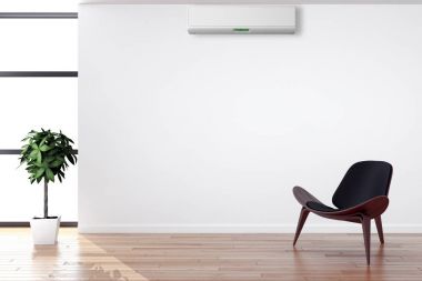 modern parlak iç mekan 3D resimleme