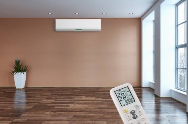 modern parlak iç mekan 3D resimleme