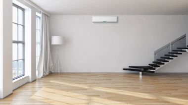 modern parlak iç mekan 3D resimleme