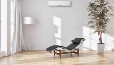 Klima 3d render çizim ile modern iç