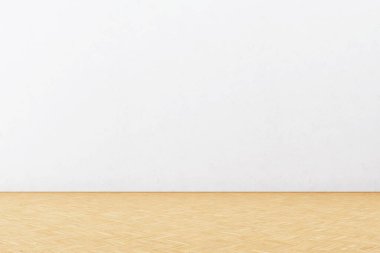 Modern boş boşaltmak Oda illüstrasyon geniş lüks aydınlık 