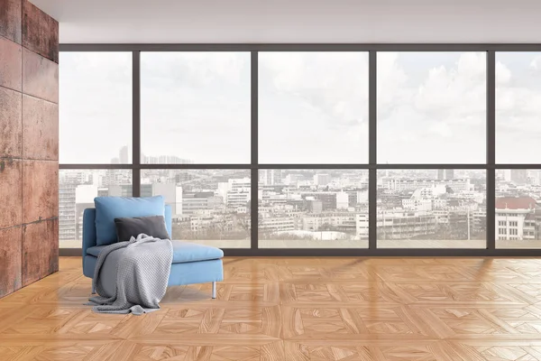 Duże luksusowe nowoczesne jasne wnętrza pokoju ilustracja render 3d — Zdjęcie stockowe