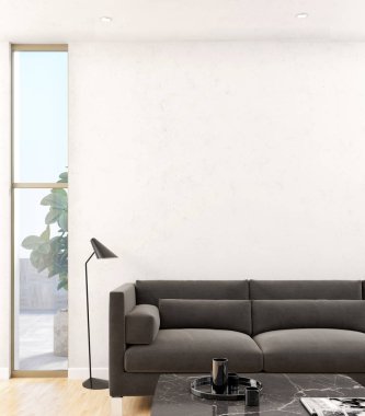 büyük lüks modern parlak iç mekanları ile alay poster çerçeve ben