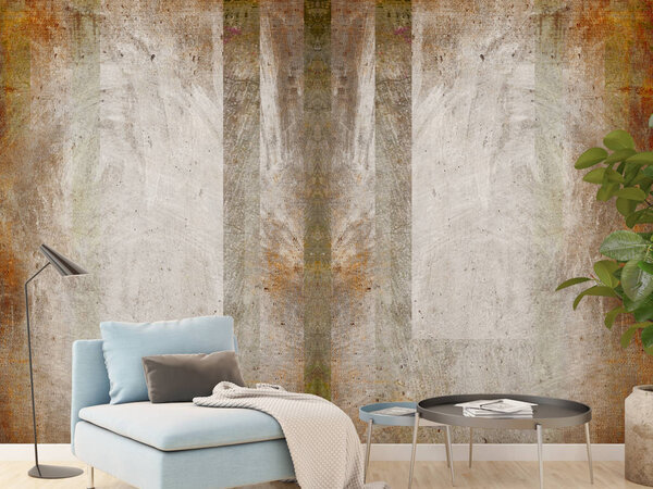 большой роскошный современный яркий интерьер с макетом плаката рамка i
