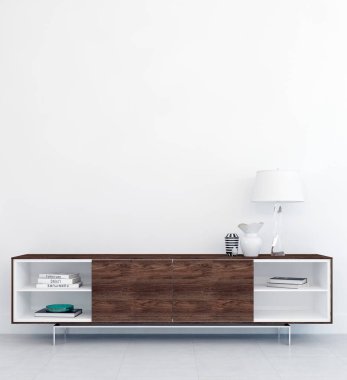 Büyük lüks, modern, en az aydınlık iç mekan, oda modelleme sanatçısı.