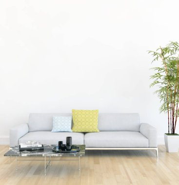 Büyük lüks, modern, en az aydınlık iç mekan, oda modelleme sanatçısı.