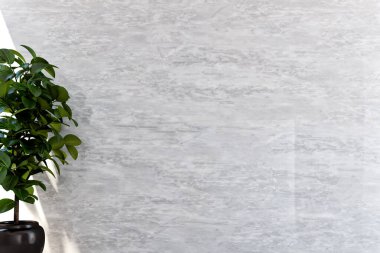 Büyük lüks, modern, en az aydınlık iç mekan, oda modelleme sanatçısı.