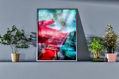 Büyük lüks, modern, en az aydınlık iç mekan, oda modelleme sanatçısı.