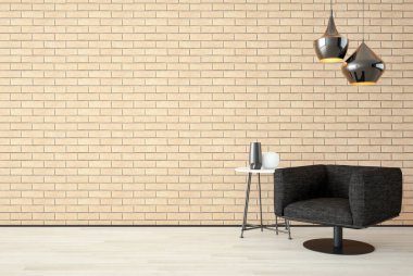 Büyük lüks, modern, en az aydınlık iç mekan, oda modelleme sanatçısı.