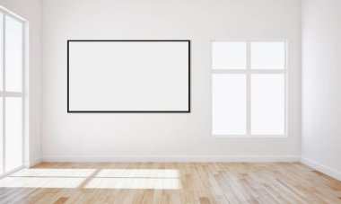 Büyük lüks, modern, en az aydınlık iç mekan, oda modelleme sanatçısı.