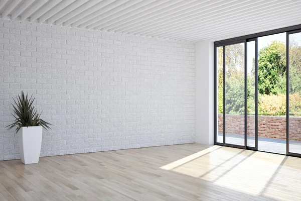 Büyük lüks, modern, en az aydınlık iç mekan, oda modelleme sanatçısı.