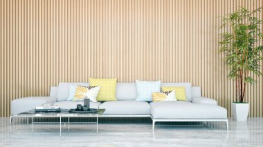 Büyük lüks, modern, en az aydınlık iç mekan, oda modelleme sanatçısı.