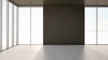 Büyük lüks, modern, en az aydınlık iç mekan, oda modelleme sanatçısı.