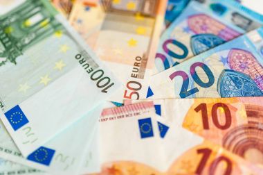 Pack Avrupa para, banknot ve madeni paralar