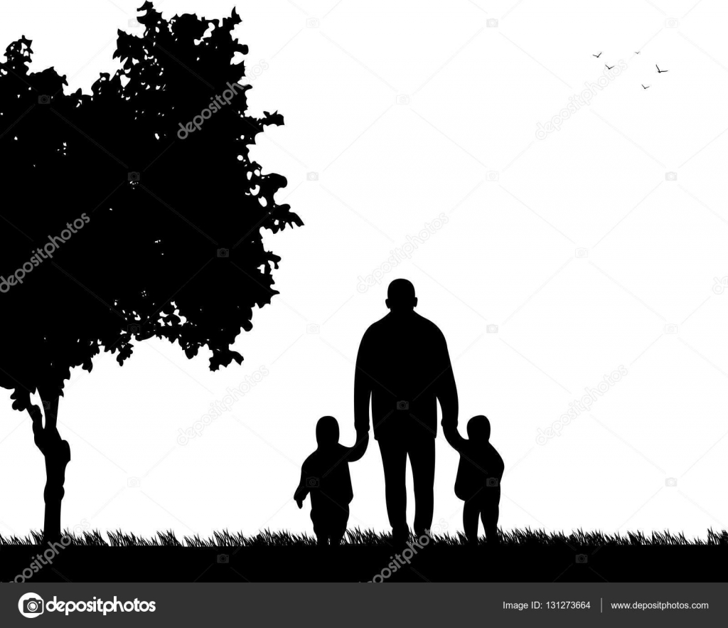 Free Free 282 Grandpa With Grandkids Svg SVG PNG EPS DXF File