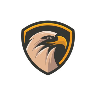 eagle logo template vector illustration clipart
