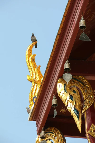 Kilise mimarisi Wat Rakhang Kositaram Woramahaviharn, Bangkok, Tayland