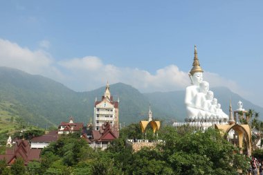 Tapınak Phasorkaew Dharma pratik yerleri ve turistik merkezler, Phetchabun, Tayland