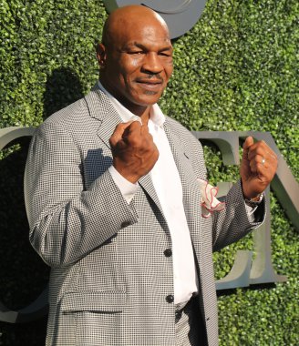 Eski boks şampiyonu Mike Tyson bize açık açılış töreni Usta Billie Jean King Ulusal Tenis Merkezi 2016 katılır