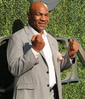 Eski boks şampiyonu Mike Tyson bize açık açılış töreni Usta Billie Jean King Ulusal Tenis Merkezi 2016 katılır