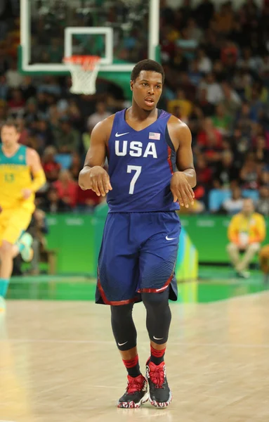 Kyle Lowry eylem grubu A basketbol match Team Usa ve Avustralya Rio 2016 arasında sırasında takım Amerika Birleşik Devletleri 