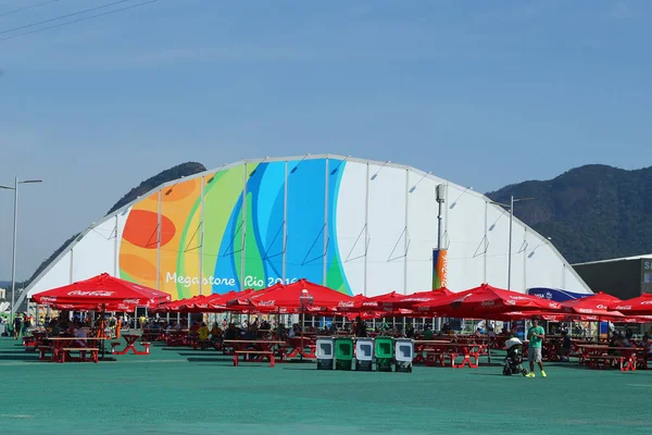 Rio 2016 Olimpiyat Megastore Rio de Janeiro Olimpiyat Parkı. — Stok fotoğraf