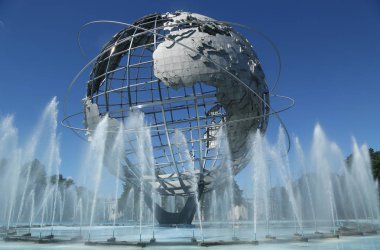 1964 New York Dünya Fuarı Unisphere Flushing Meadows Park.