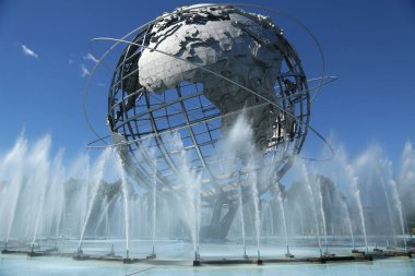 1964 New York Dünya Fuarı Unisphere Flushing Meadows Park.