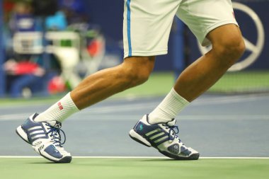 Grand Slam şampiyonu Novak Djokovic Sırbistan özel Adidas Tenis ayakkabı sırasında bize açık 2016 maç giyer