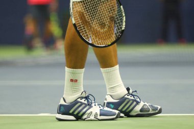 Grand Slam şampiyonu Novak Djokovic Sırbistan özel Adidas Tenis ayakkabı sırasında bize açık 2016 maç giyer