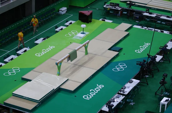 Echilibru la Rio Olympic Arena în timpul Jocurilor Olimpice de la Rio 2016 — Fotografie, imagine de stoc