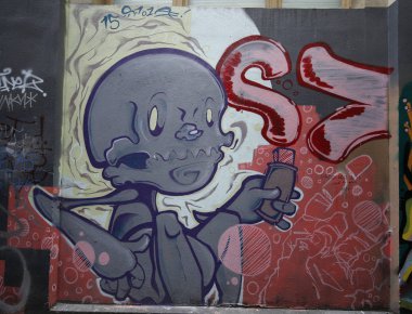 Sokak sanatı büyük turist cazibe Melbourne biridir