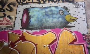 Sokak sanatı büyük turist cazibe Melbourne biridir