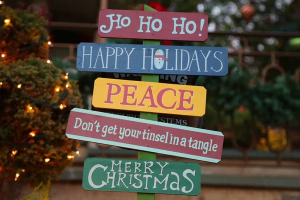 Kerst huis decoratie weergeven — Stockfoto
