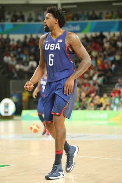 Jordan Deandre eylem grubu A basketbol match Team Usa ve Avustralya arasında sırasında takım Amerika Birleşik Devletleri